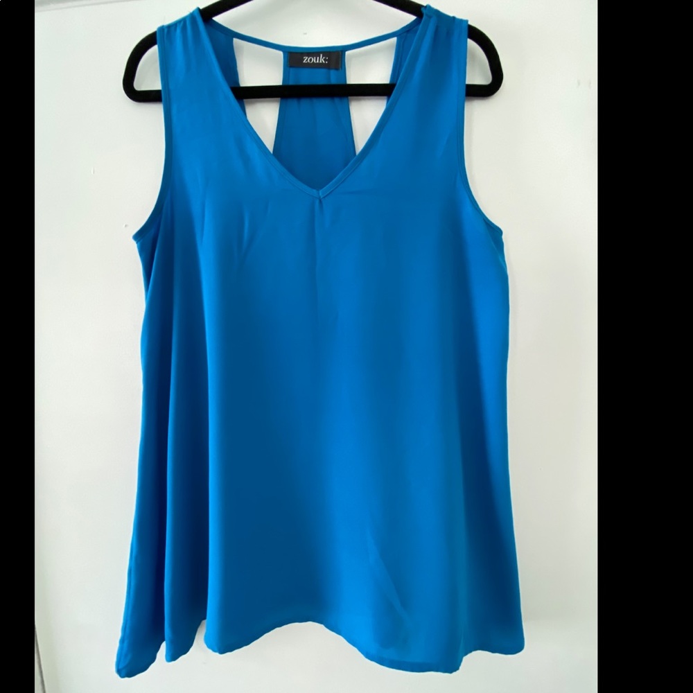 Royal blue tank top